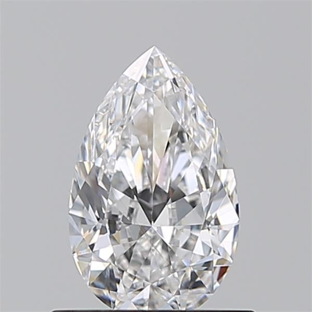0.73 Carat Pear Loose Diamond, D, VVS2, Ideal, GIA Certified | Thumbnail