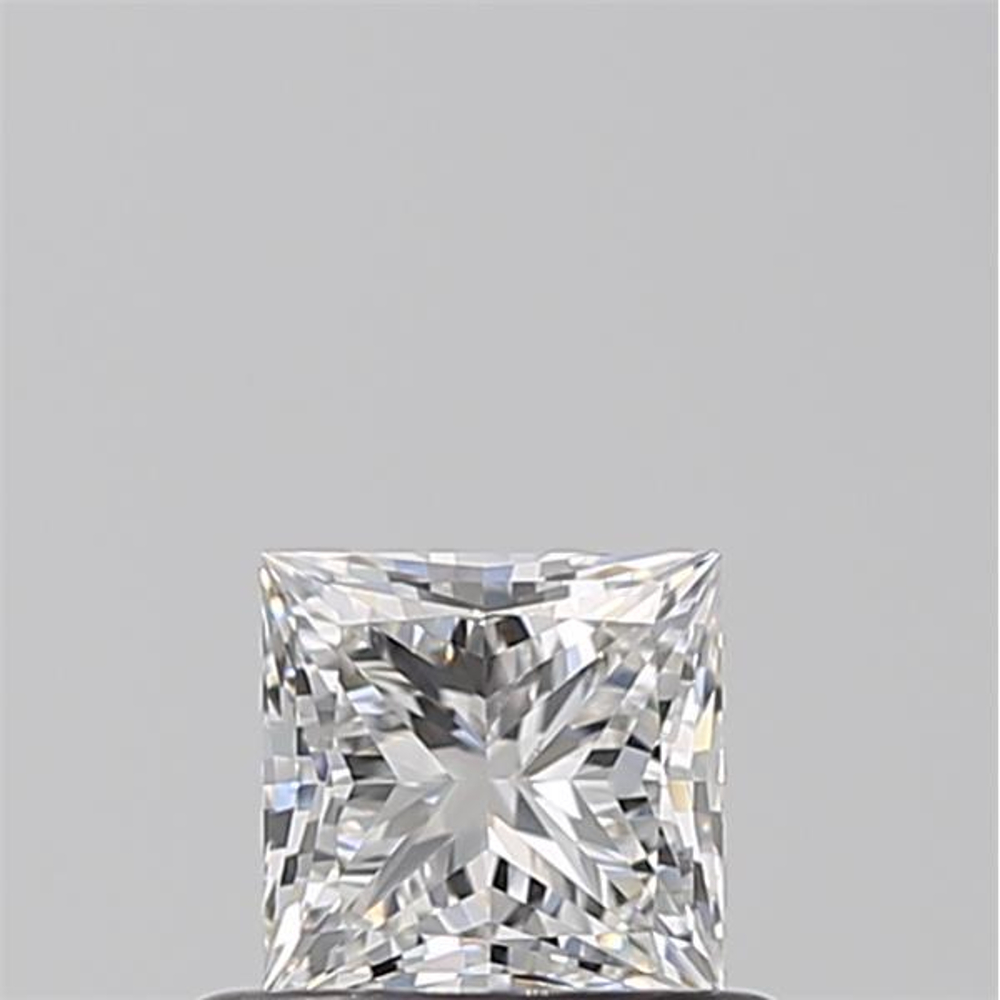 0.51 Carat Princess Loose Diamond, F, VVS2, Ideal, GIA Certified
