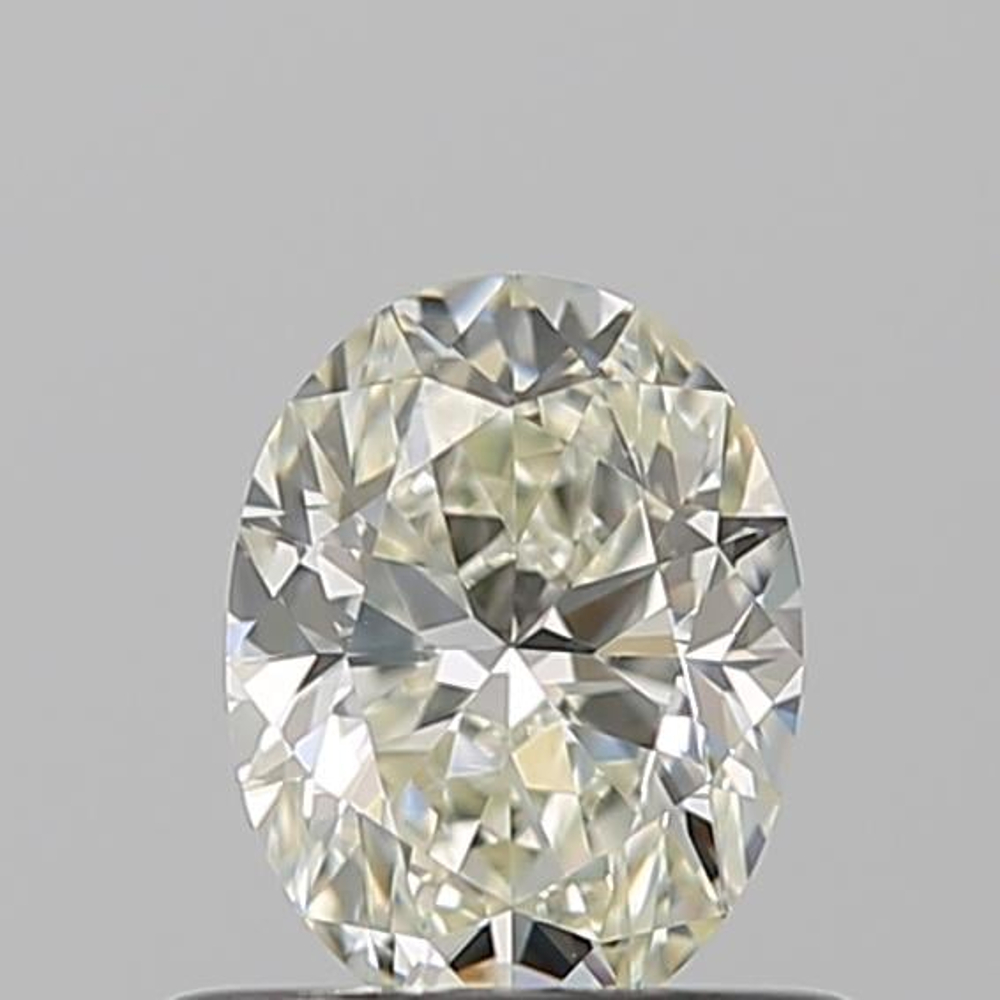0.50 Carat Oval Loose Diamond, K, VVS1, Ideal, GIA Certified