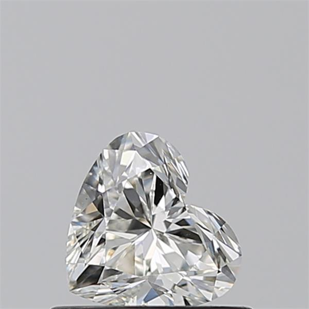 0.53 Carat Heart Loose Diamond, I, SI1, Super Ideal, GIA Certified