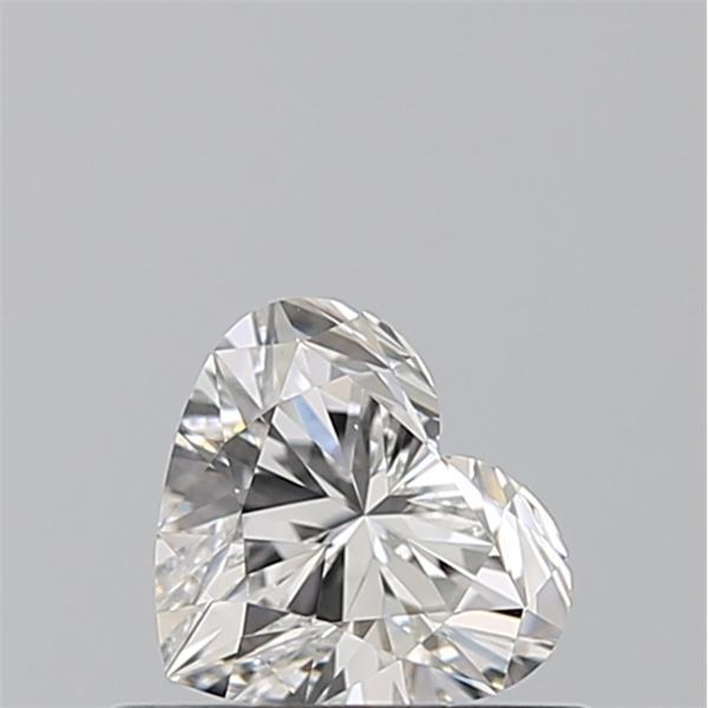 0.52 Carat Heart Loose Diamond, E, VVS1, Super Ideal, GIA Certified | Thumbnail