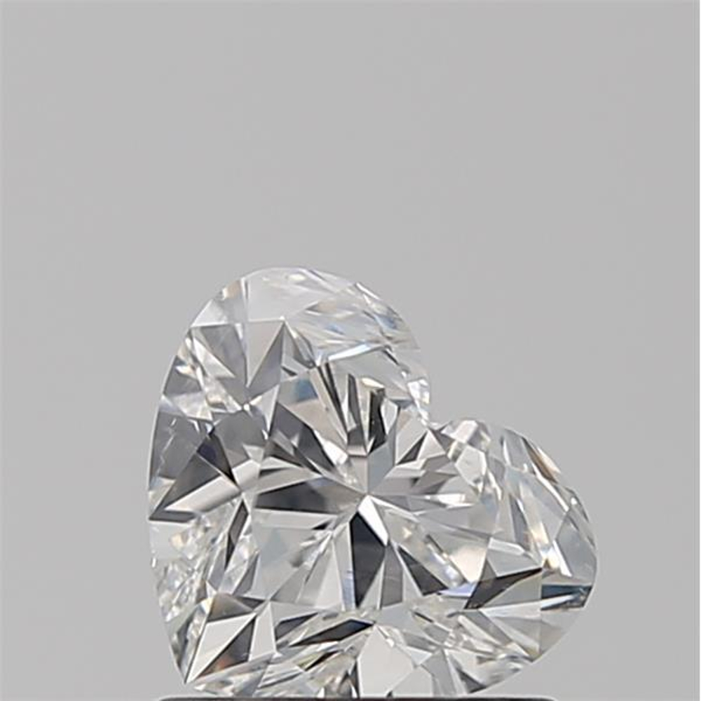 0.90 Carat Heart Loose Diamond, F, SI1, Super Ideal, GIA Certified