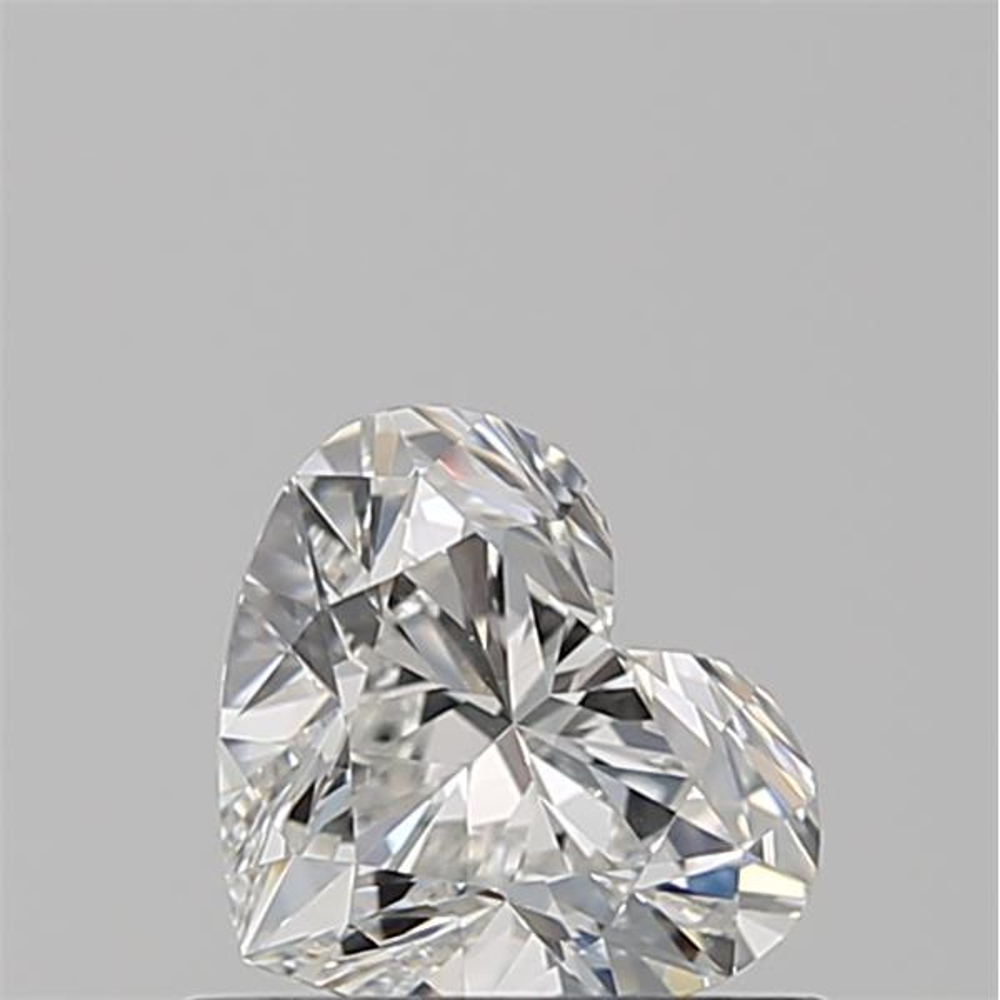 0.71 Carat Heart Loose Diamond, F, VS1, Super Ideal, GIA Certified