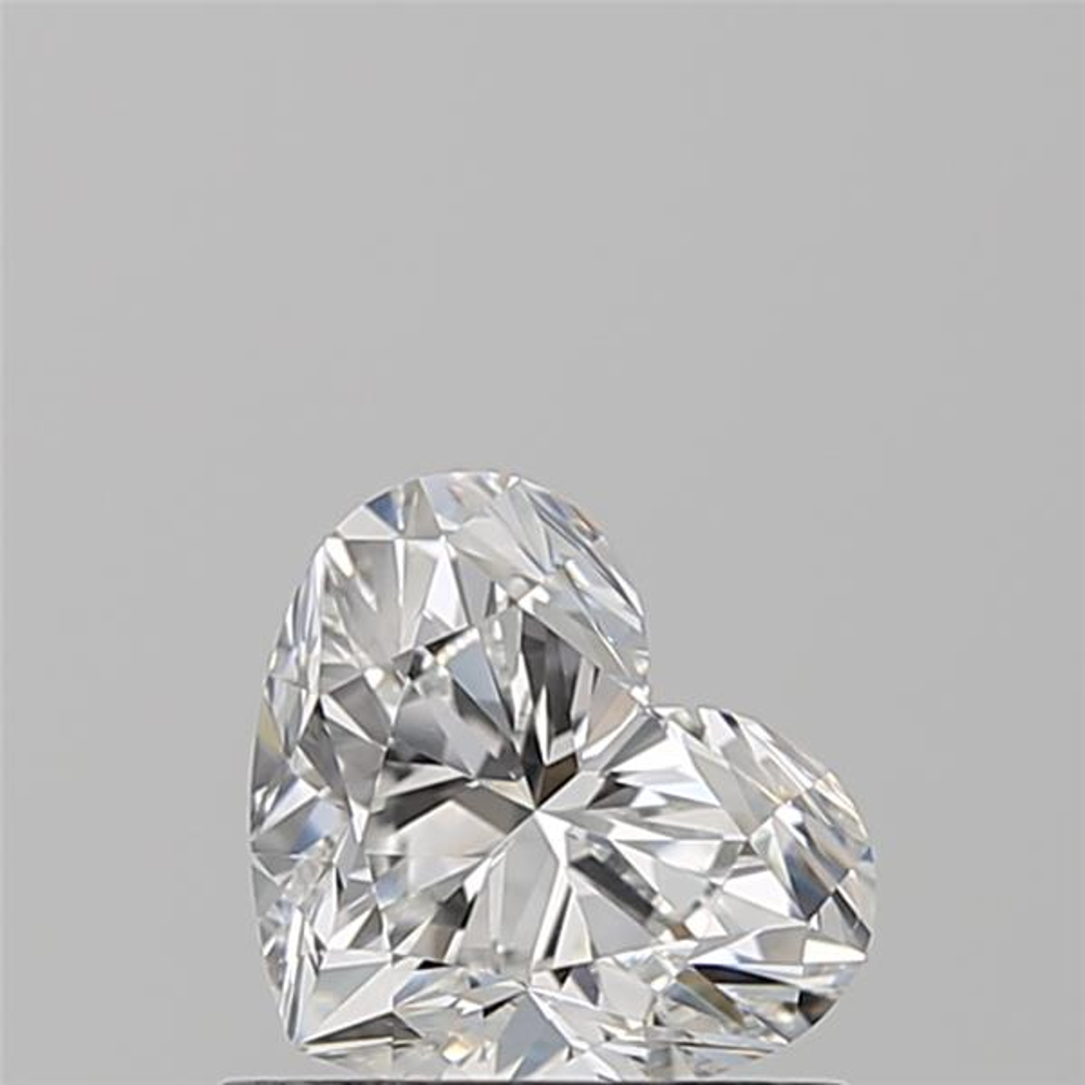 0.82 Carat Heart Loose Diamond, F, VVS1, Super Ideal, GIA Certified | Thumbnail