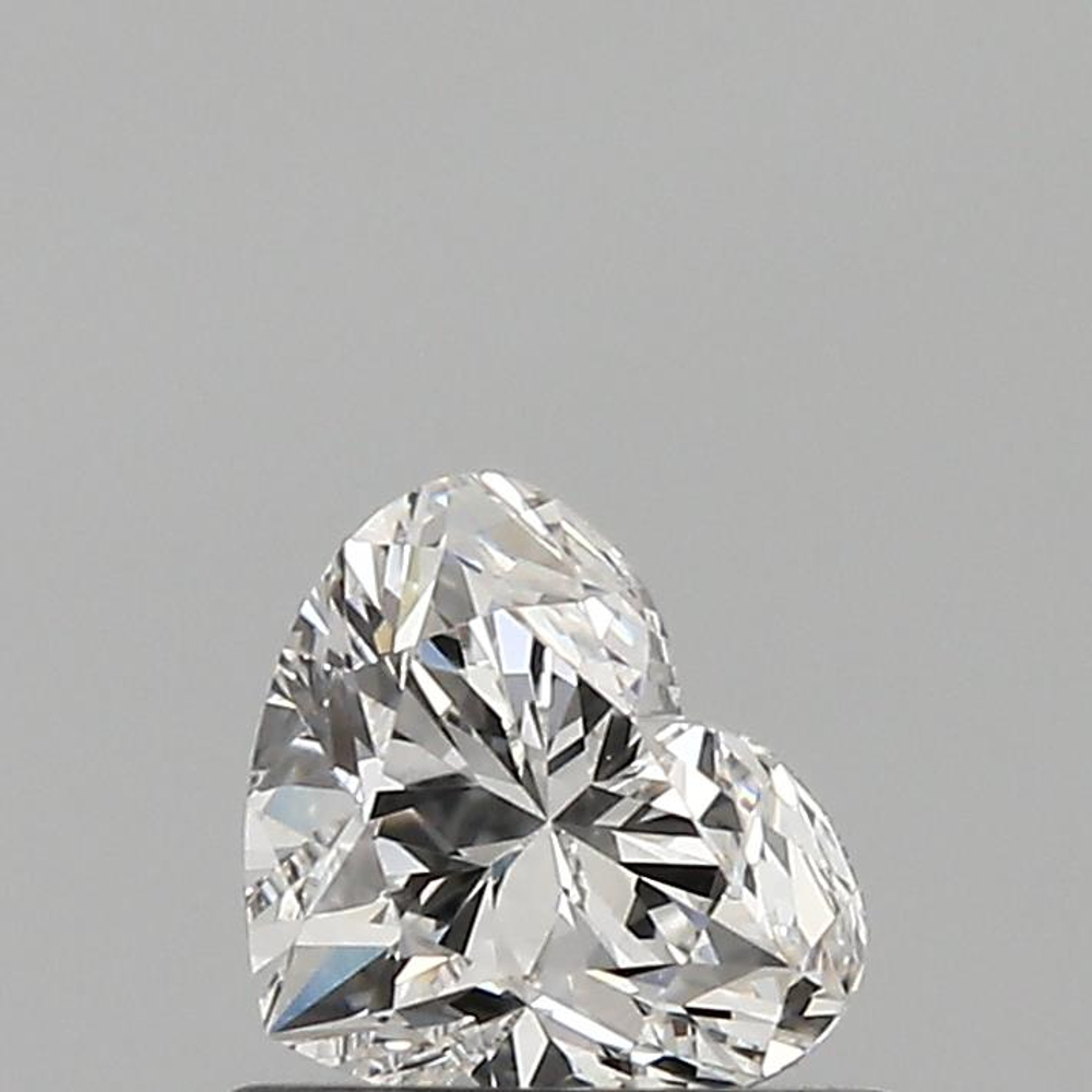 0.54 Carat Heart Loose Diamond, G, IF, Super Ideal, GIA Certified | Thumbnail