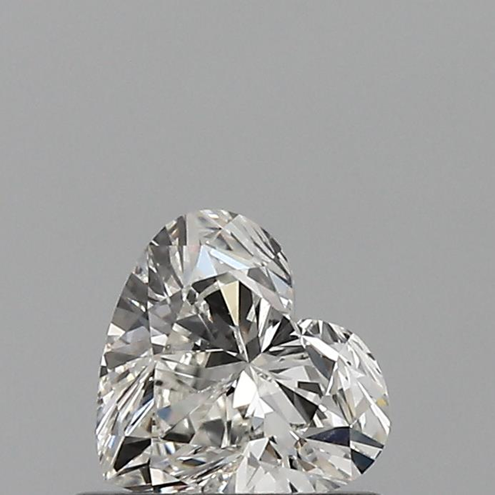 0.53 Carat Heart Loose Diamond, J, VS2, Super Ideal, GIA Certified