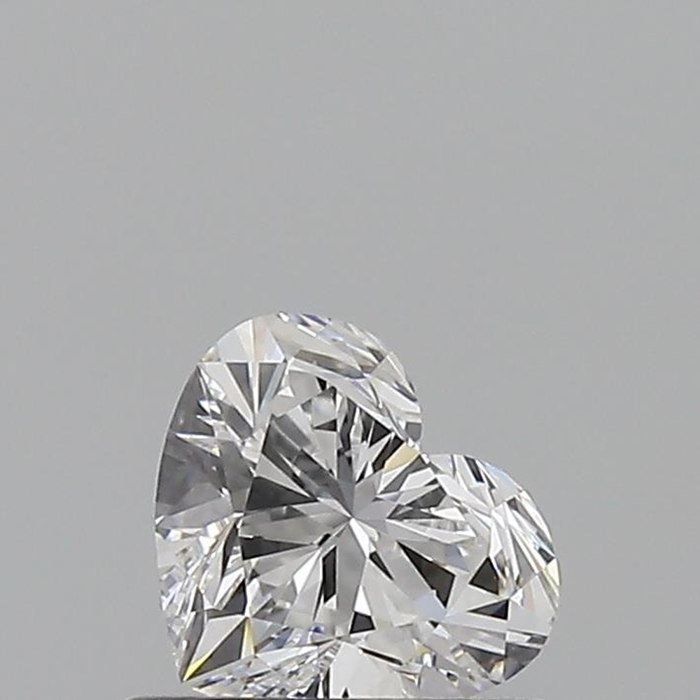 0.54 Carat Heart Loose Diamond, D, VVS1, Super Ideal, GIA Certified | Thumbnail