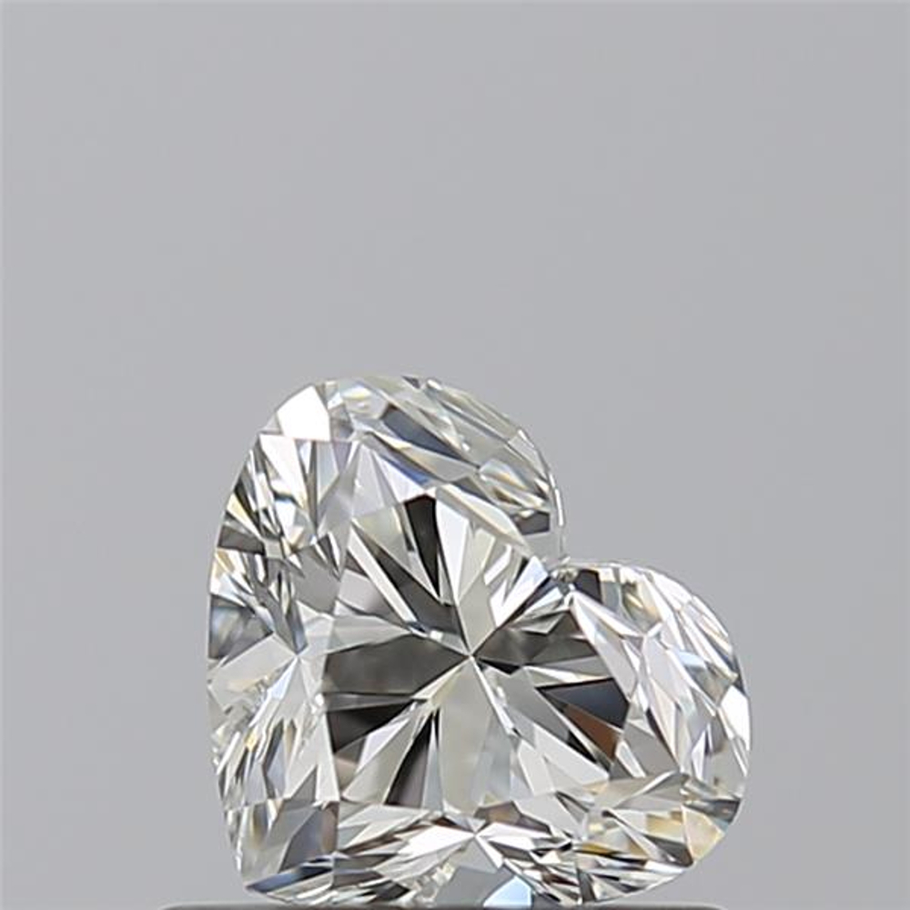 0.80 Carat Heart Loose Diamond, I, IF, Ideal, GIA Certified