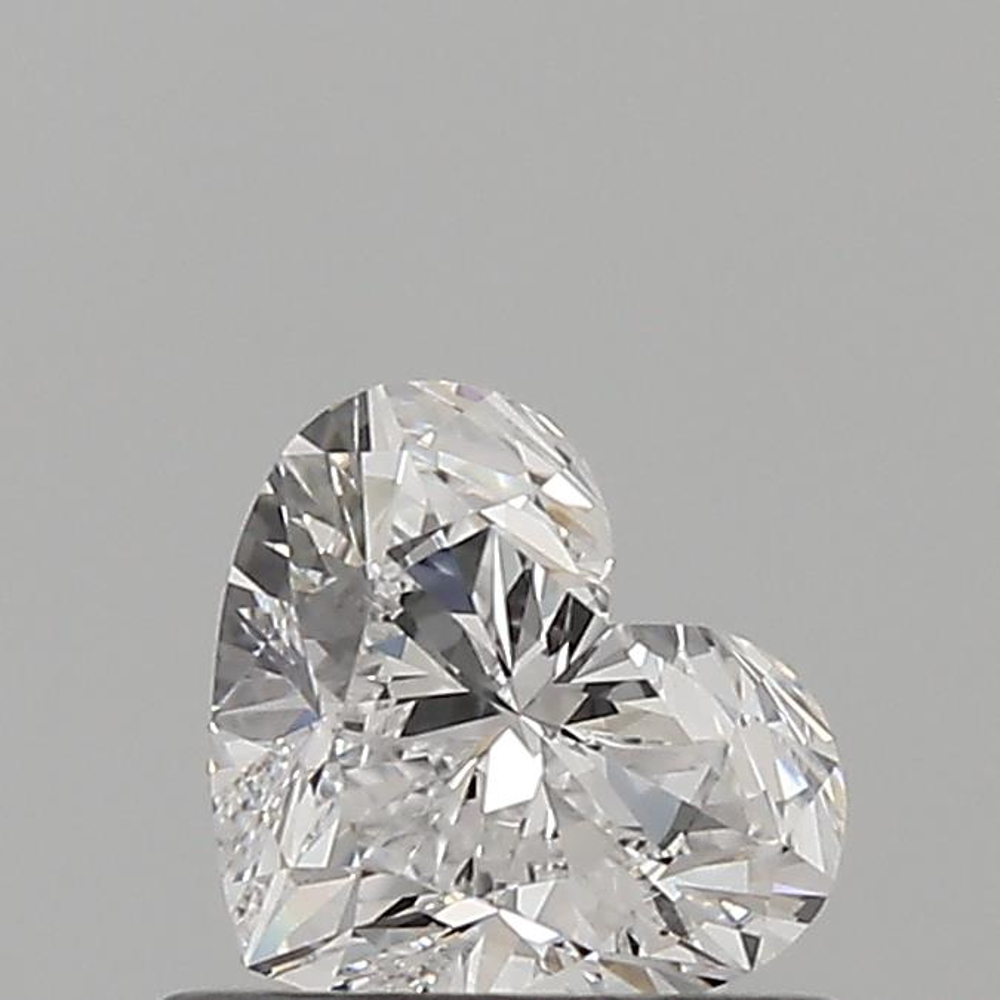 0.53 Carat Heart Loose Diamond, D, VS2, Super Ideal, GIA Certified
