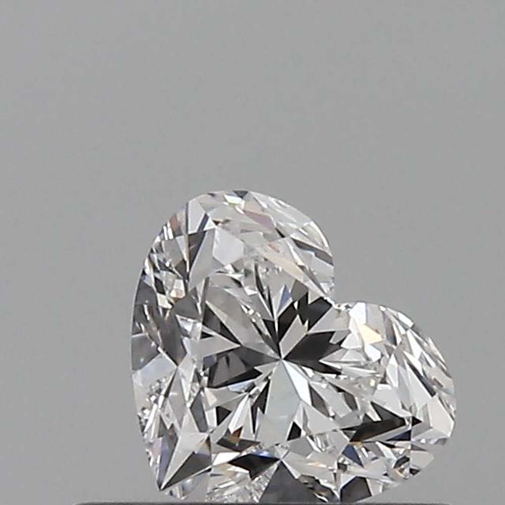 0.51 Carat Heart Loose Diamond, D, VS1, Ideal, GIA Certified | Thumbnail