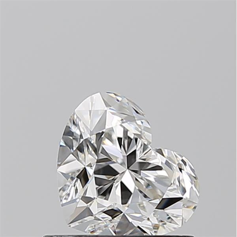 0.80 Carat Heart Loose Diamond, F, VVS2, Super Ideal, GIA Certified
