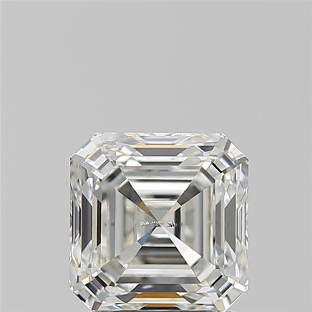 1.71 Carat Asscher Loose Diamond, H, SI1, Super Ideal, GIA Certified