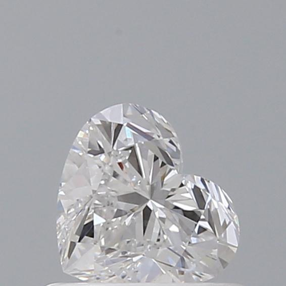 0.53 Carat Heart Loose Diamond, D, VS1, Super Ideal, GIA Certified