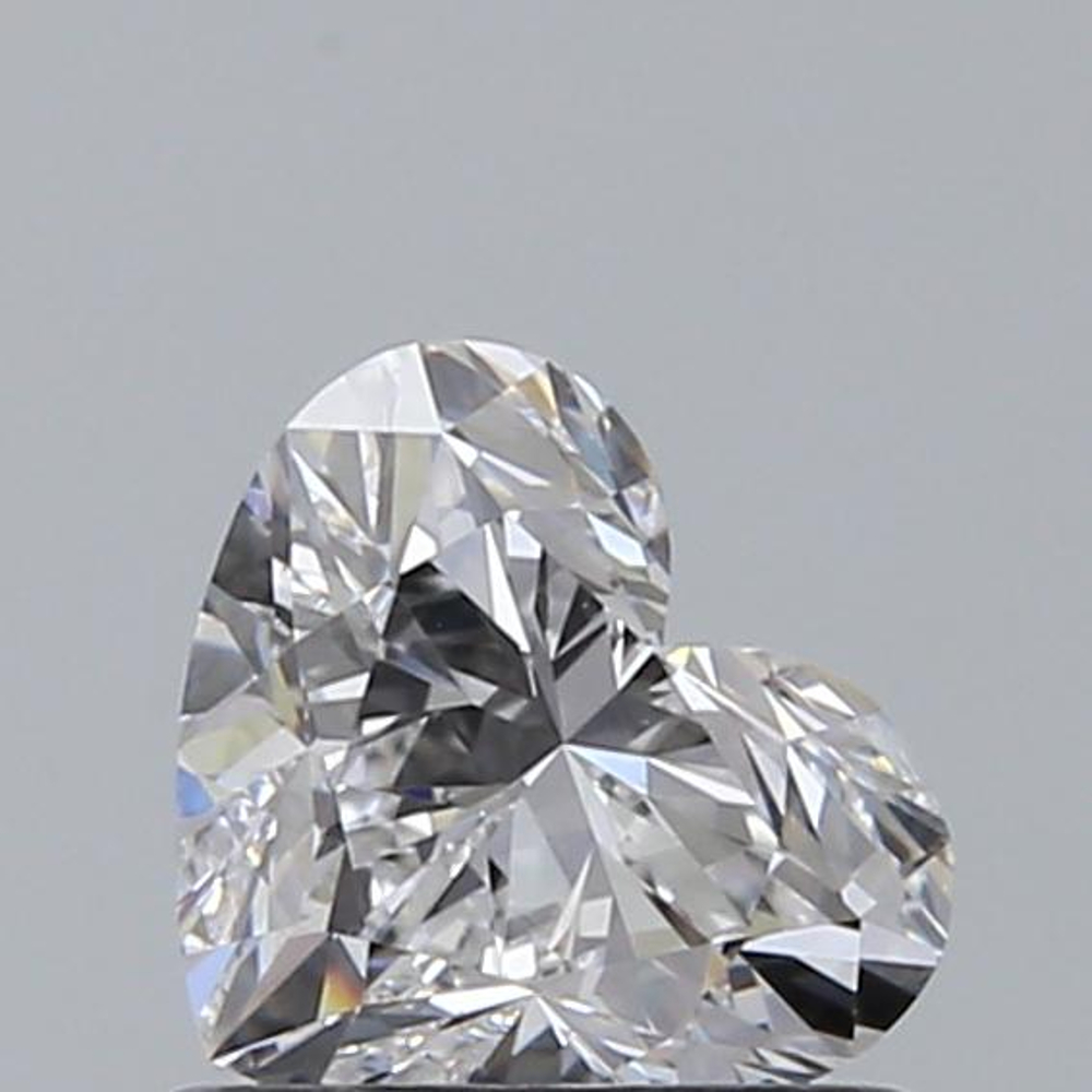 0.70 Carat Heart Loose Diamond, D, VS2, Ideal, GIA Certified | Thumbnail