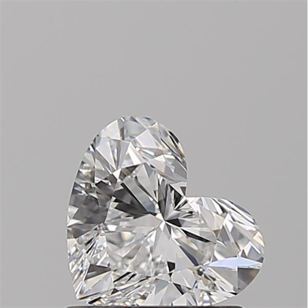 0.75 Carat Heart Loose Diamond, D, VVS2, Ideal, GIA Certified