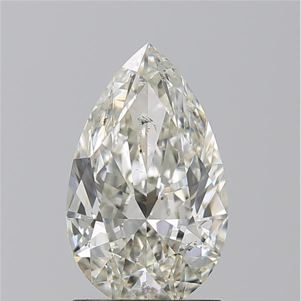 1.50 Carat Pear Loose Diamond, J, SI2, Super Ideal, GIA Certified