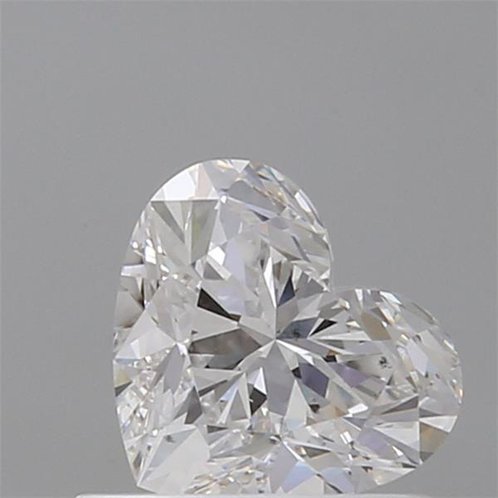 0.75 Carat Heart Loose Diamond, F, VS2, Super Ideal, GIA Certified