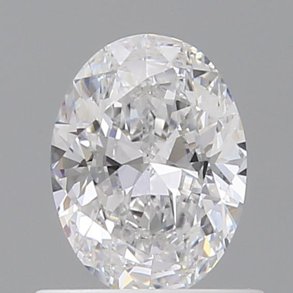 0.70 Carat Oval Loose Diamond, D, VS2, Ideal, GIA Certified