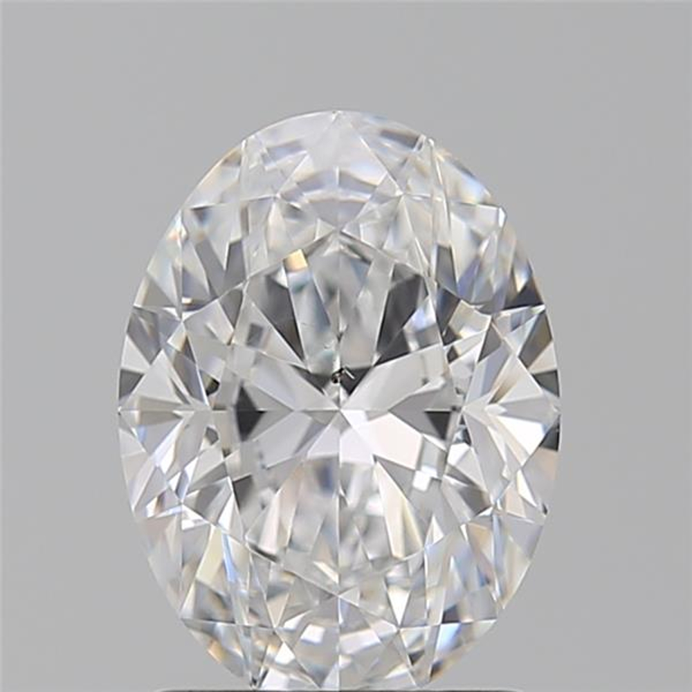 1.50 Carat Oval Loose Diamond, D, SI1, Super Ideal, GIA Certified