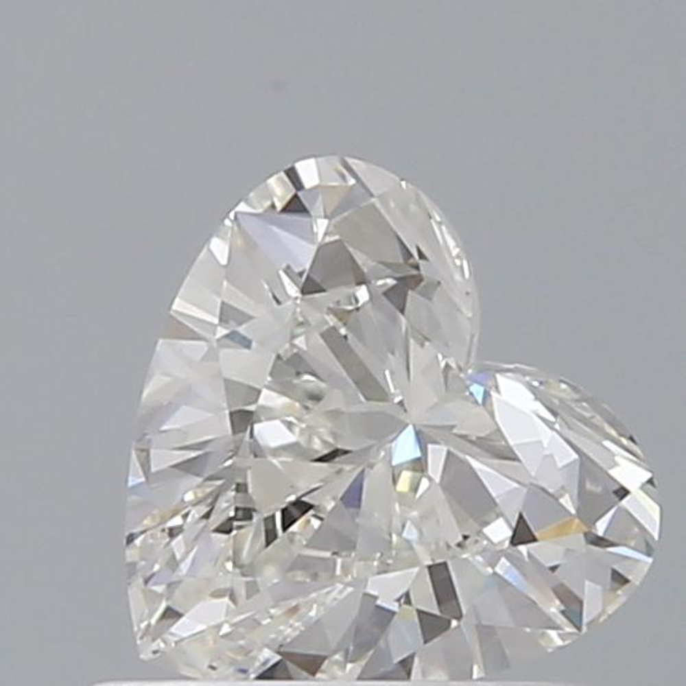 0.80 Carat Heart Loose Diamond, H, VVS2, Ideal, GIA Certified | Thumbnail