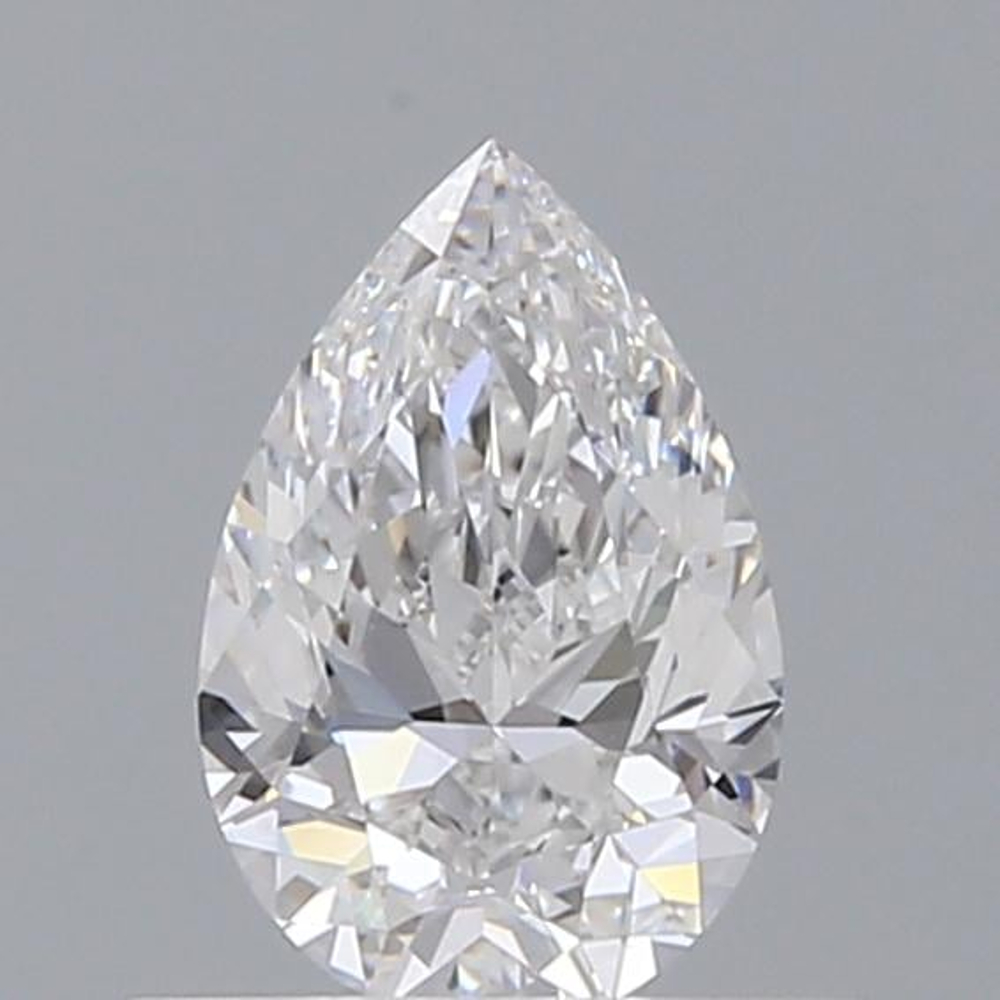 0.53 Carat Pear Loose Diamond, D, VS1, Ideal, GIA Certified | Thumbnail