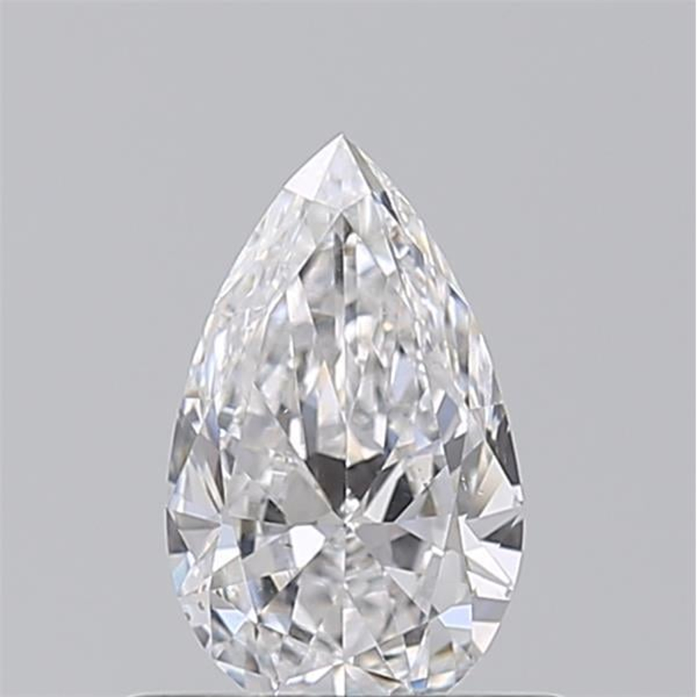 0.51 Carat Pear Loose Diamond, D, VS2, Ideal, GIA Certified | Thumbnail