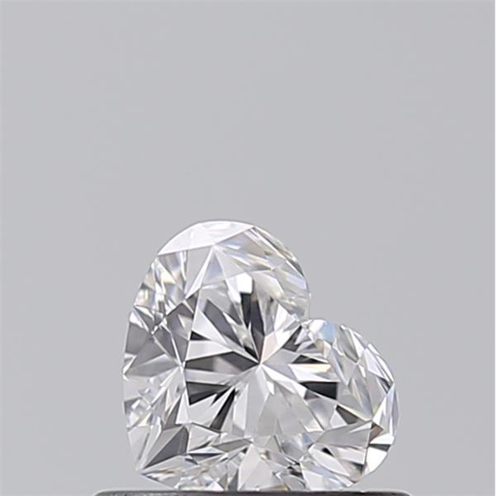 0.50 Carat Heart Loose Diamond, D, VVS1, Ideal, GIA Certified