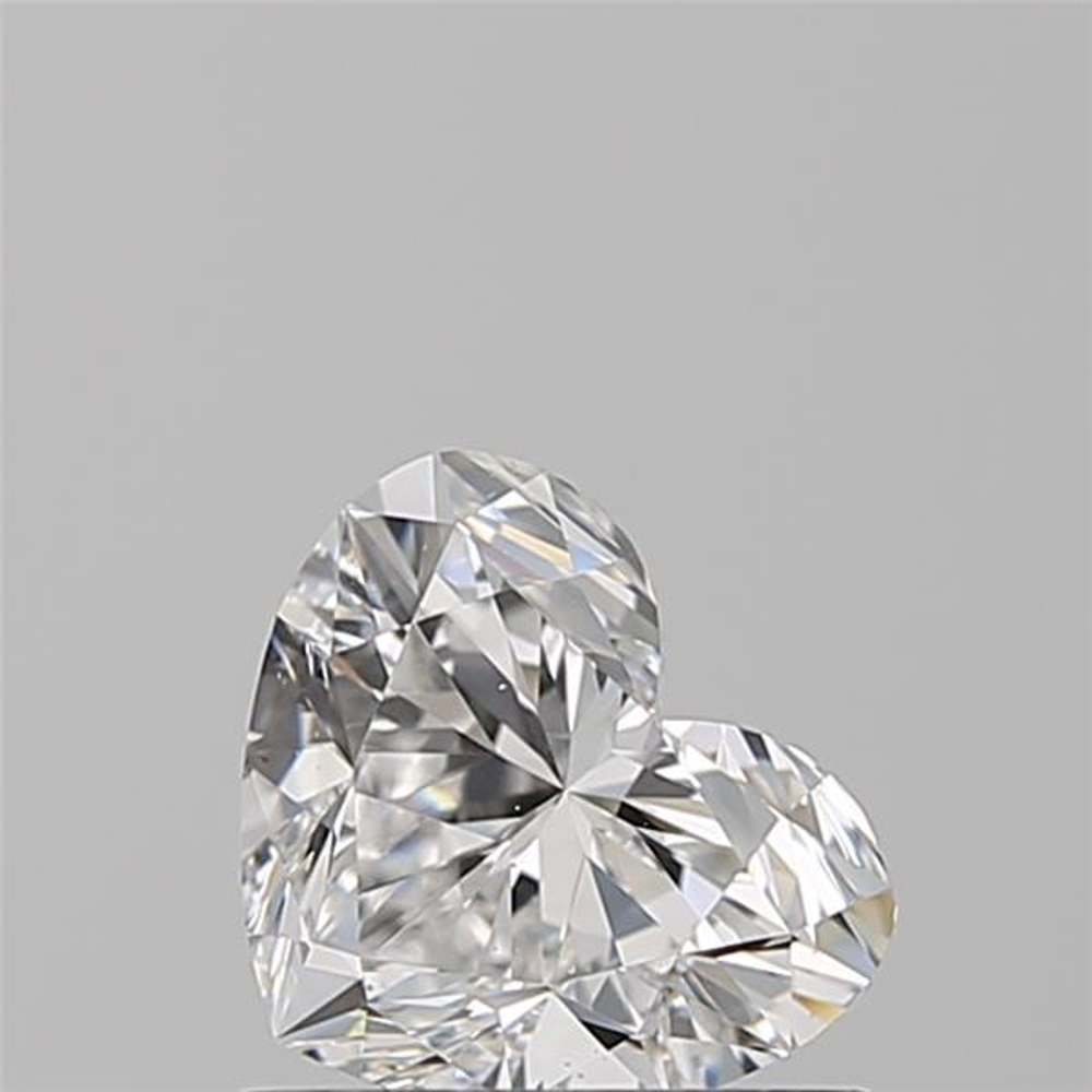 0.90 Carat Heart Loose Diamond, E, VS2, Super Ideal, GIA Certified | Thumbnail