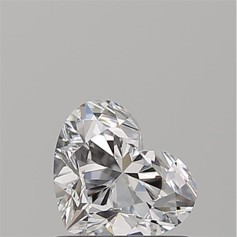 0.73 Carat Heart Loose Diamond, D, VVS2, Super Ideal, GIA Certified | Thumbnail