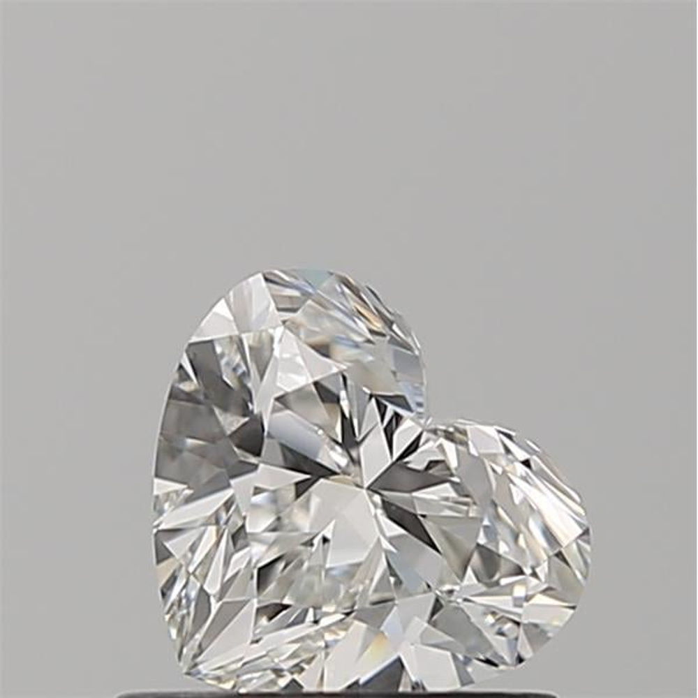 0.79 Carat Heart Loose Diamond, G, VS1, Super Ideal, GIA Certified