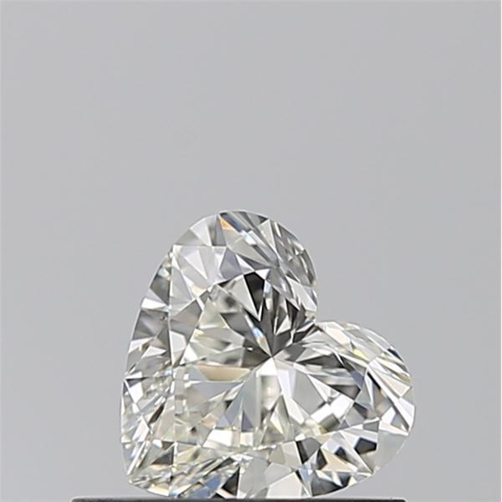 0.50 Carat Heart Loose Diamond, J, VVS1, Super Ideal, GIA Certified | Thumbnail