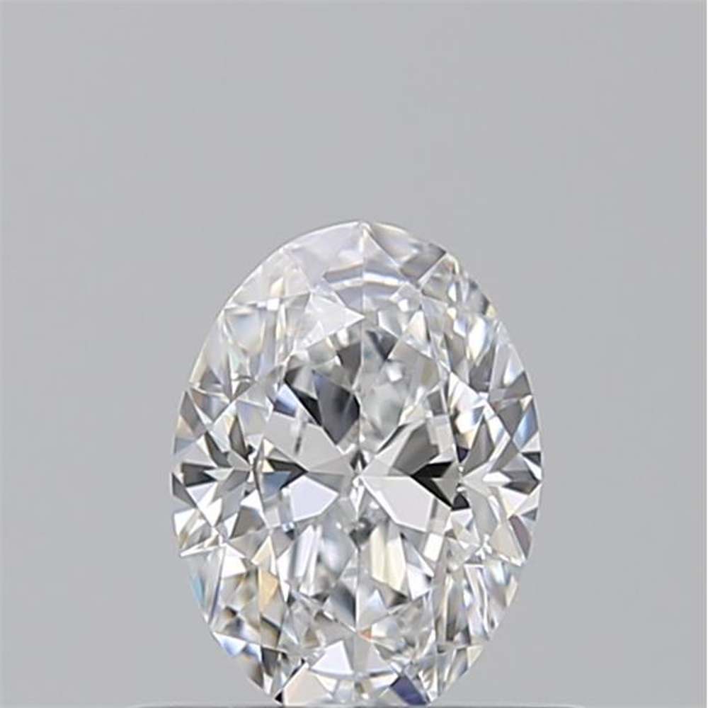 0.53 Carat Oval Loose Diamond, D, VVS1, Super Ideal, GIA Certified | Thumbnail
