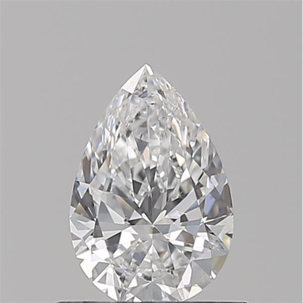 0.70 Carat Pear Loose Diamond, D, VS2, Ideal, GIA Certified