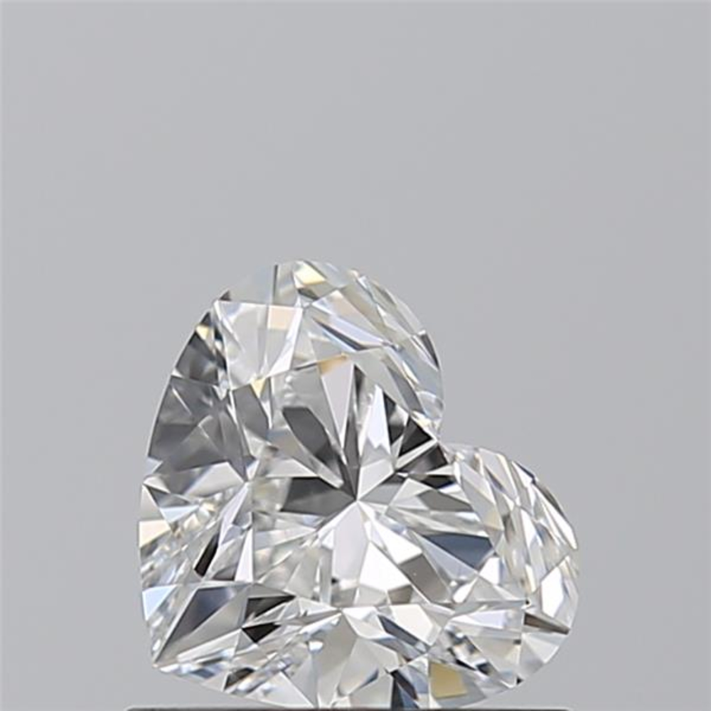 0.81 Carat Heart Loose Diamond, E, IF, Super Ideal, GIA Certified