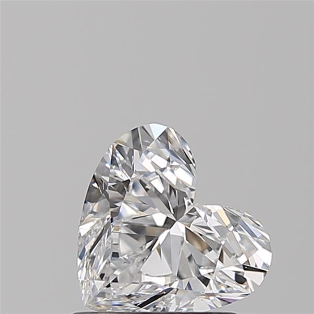 0.92 Carat Heart Loose Diamond, D, VVS2, Super Ideal, GIA Certified | Thumbnail
