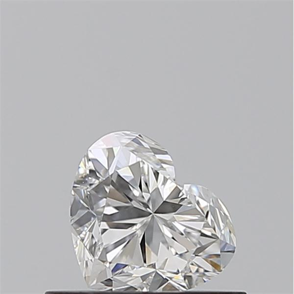 0.51 Carat Heart Loose Diamond, F, IF, Super Ideal, GIA Certified | Thumbnail