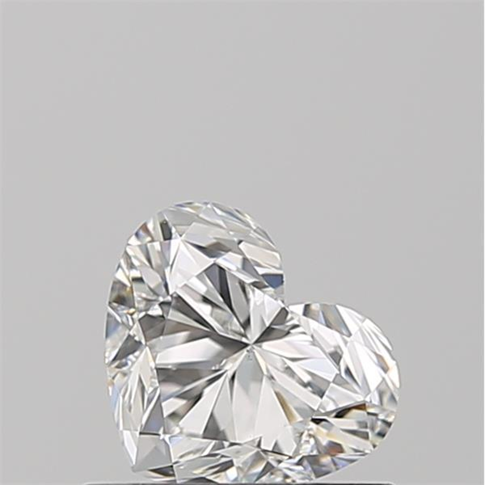 0.74 Carat Heart Loose Diamond, F, VS1, Super Ideal, GIA Certified | Thumbnail