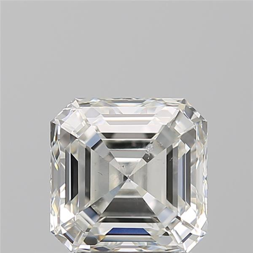 1.71 Carat Asscher Loose Diamond, H, SI2, Super Ideal, GIA Certified