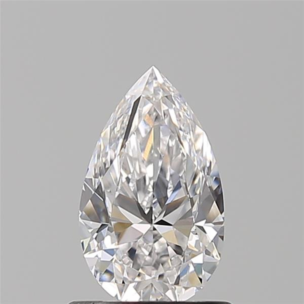 0.80 Carat Pear Loose Diamond, D, VVS2, Ideal, GIA Certified | Thumbnail