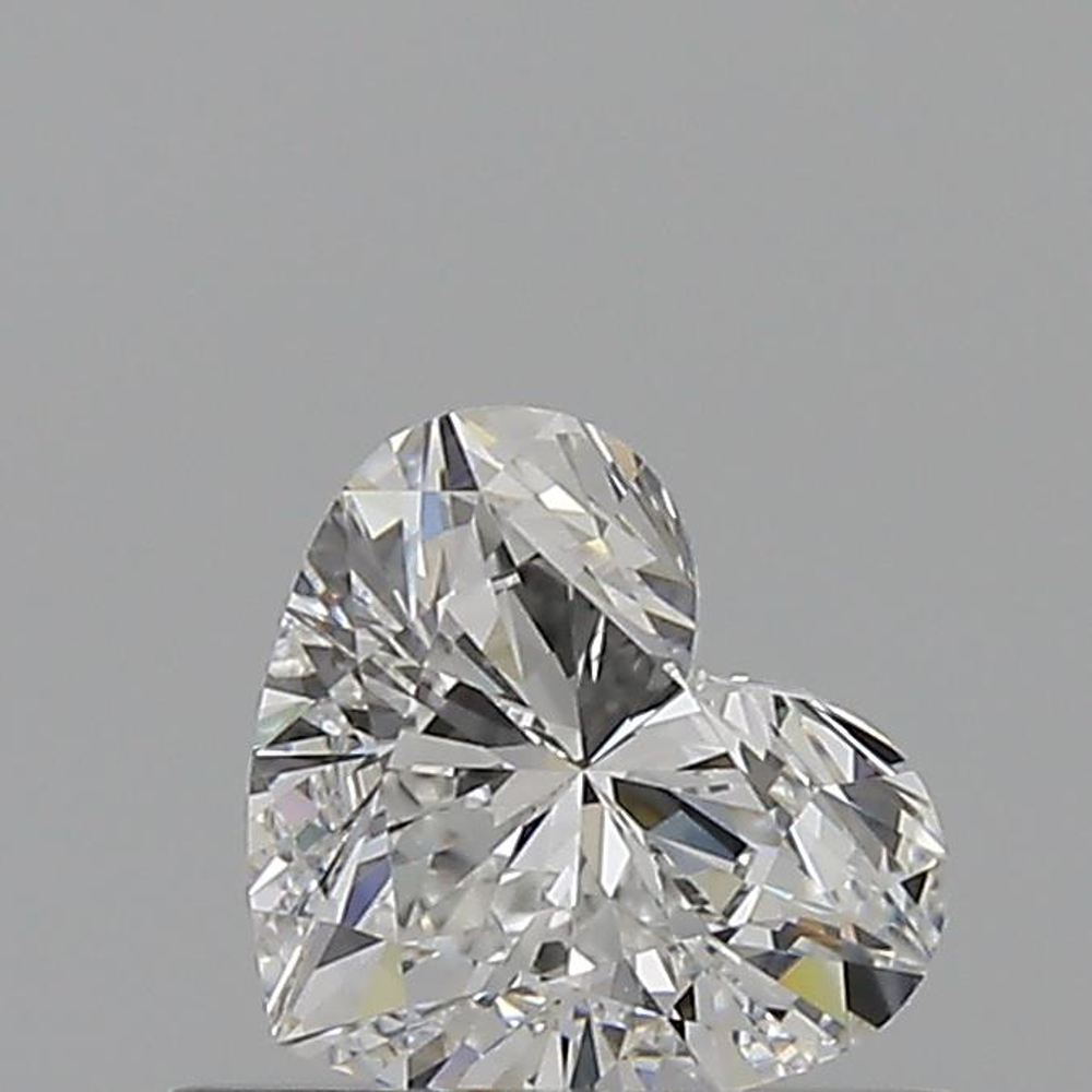 0.51 Carat Heart Loose Diamond, E, VVS1, Super Ideal, GIA Certified
