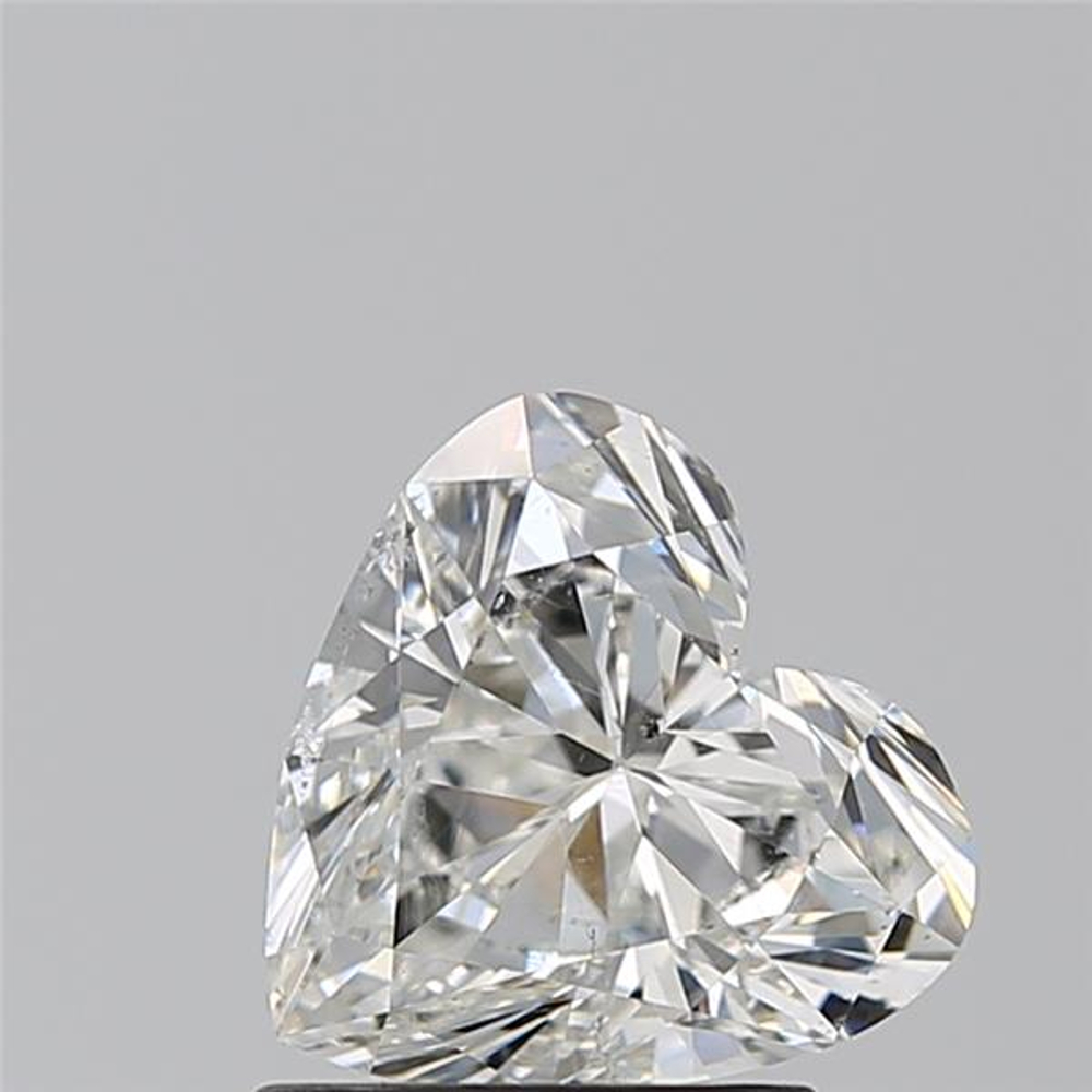 1.50 Carat Heart Loose Diamond, H, SI2, Ideal, GIA Certified | Thumbnail