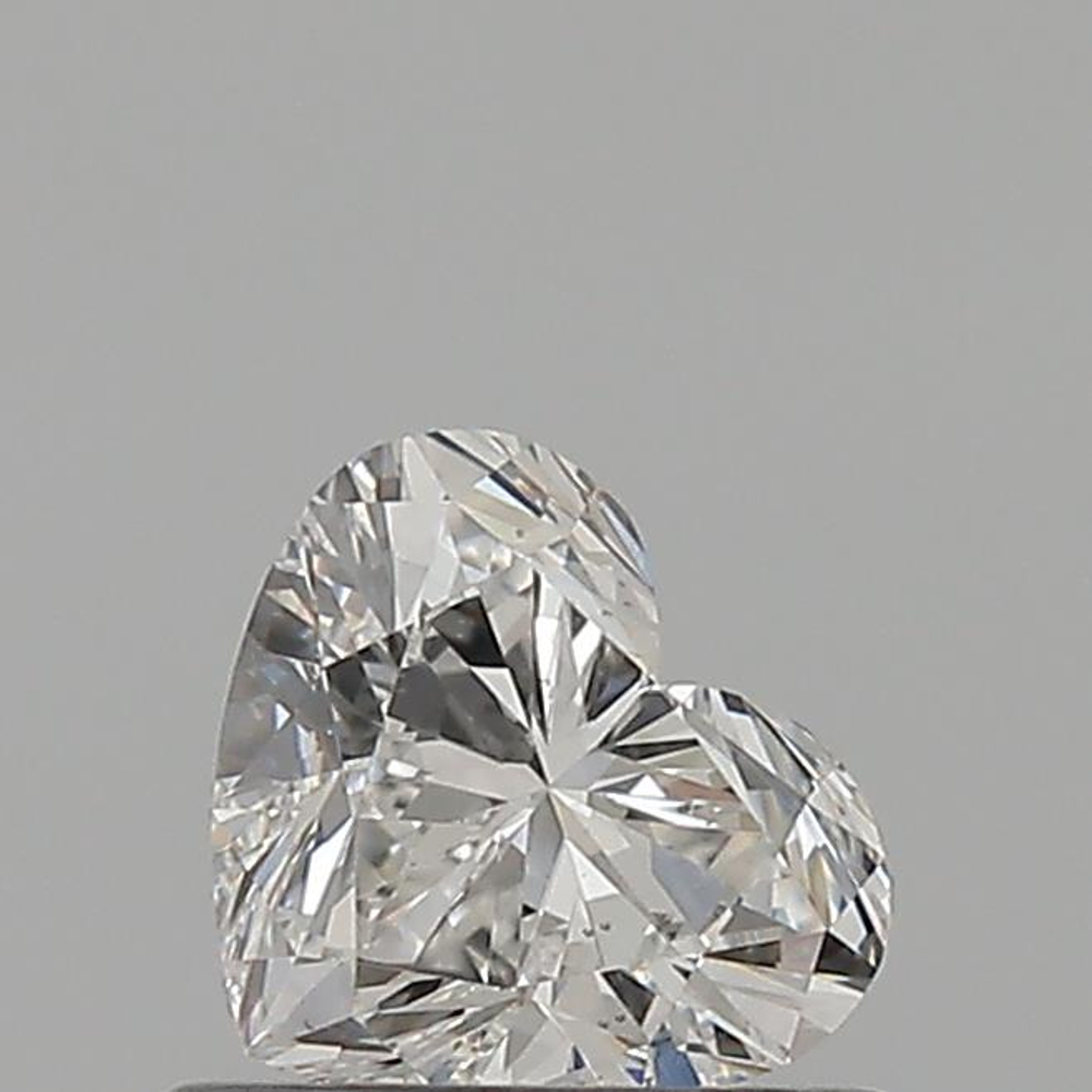 0.51 Carat Heart Loose Diamond, F, VS2, Ideal, GIA Certified