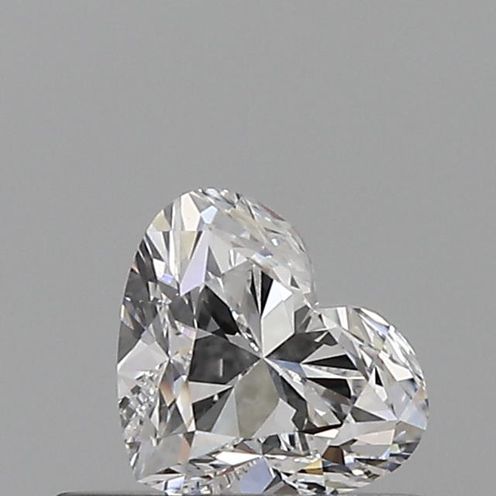 0.51 Carat Heart Loose Diamond, D, VS1, Ideal, GIA Certified | Thumbnail