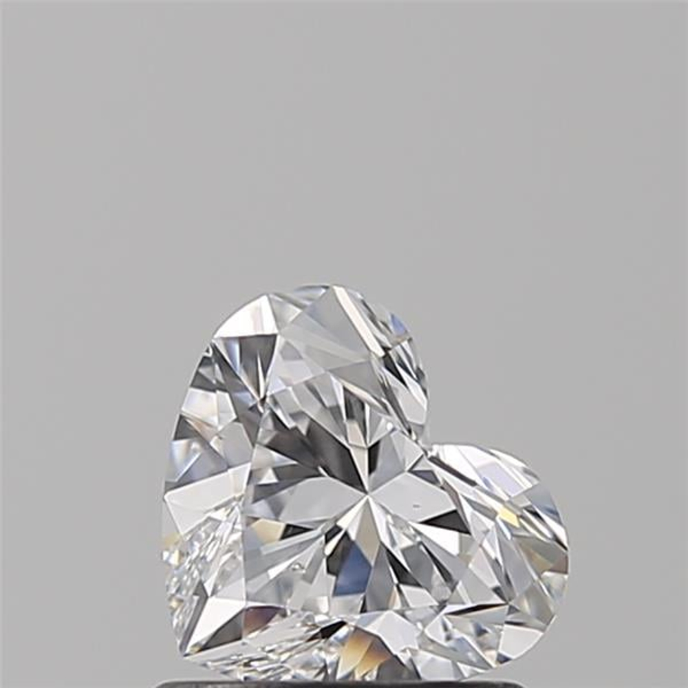 0.90 Carat Heart Loose Diamond, D, SI1, Super Ideal, GIA Certified | Thumbnail