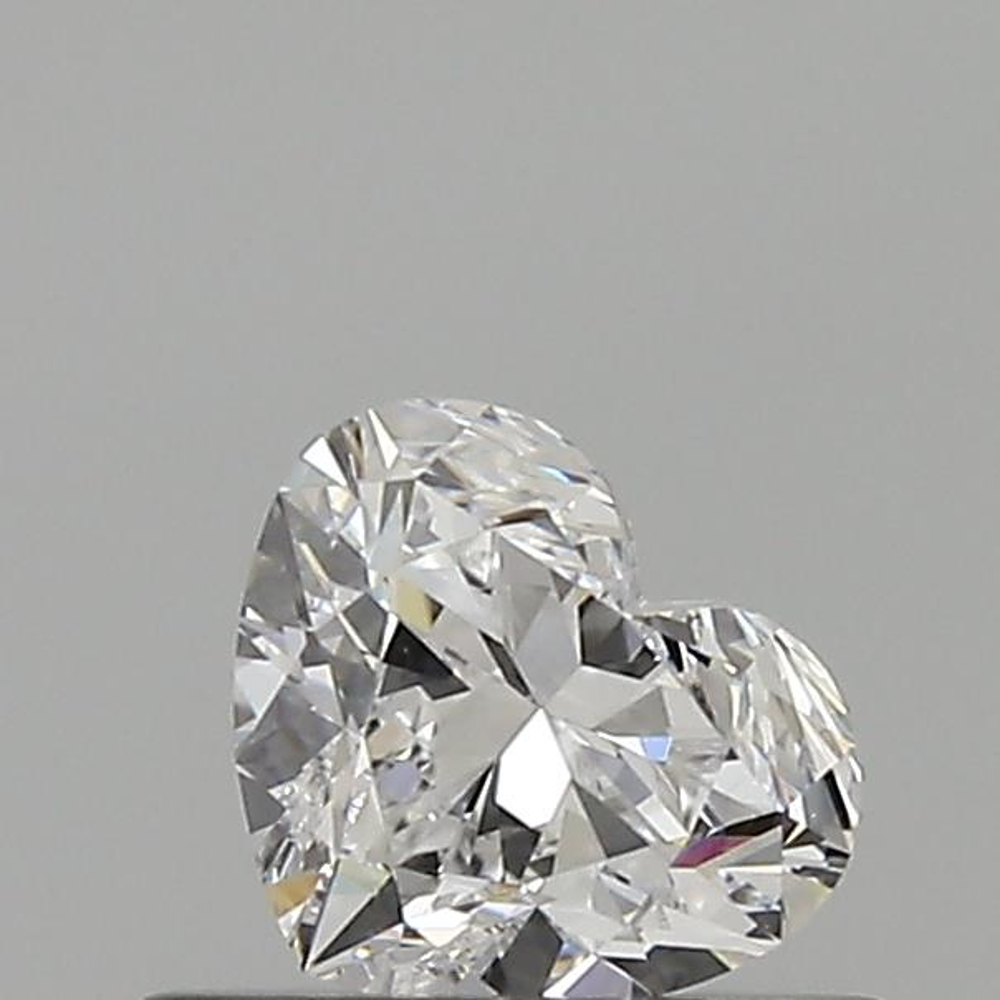 0.52 Carat Heart Loose Diamond, D, VVS1, Ideal, GIA Certified