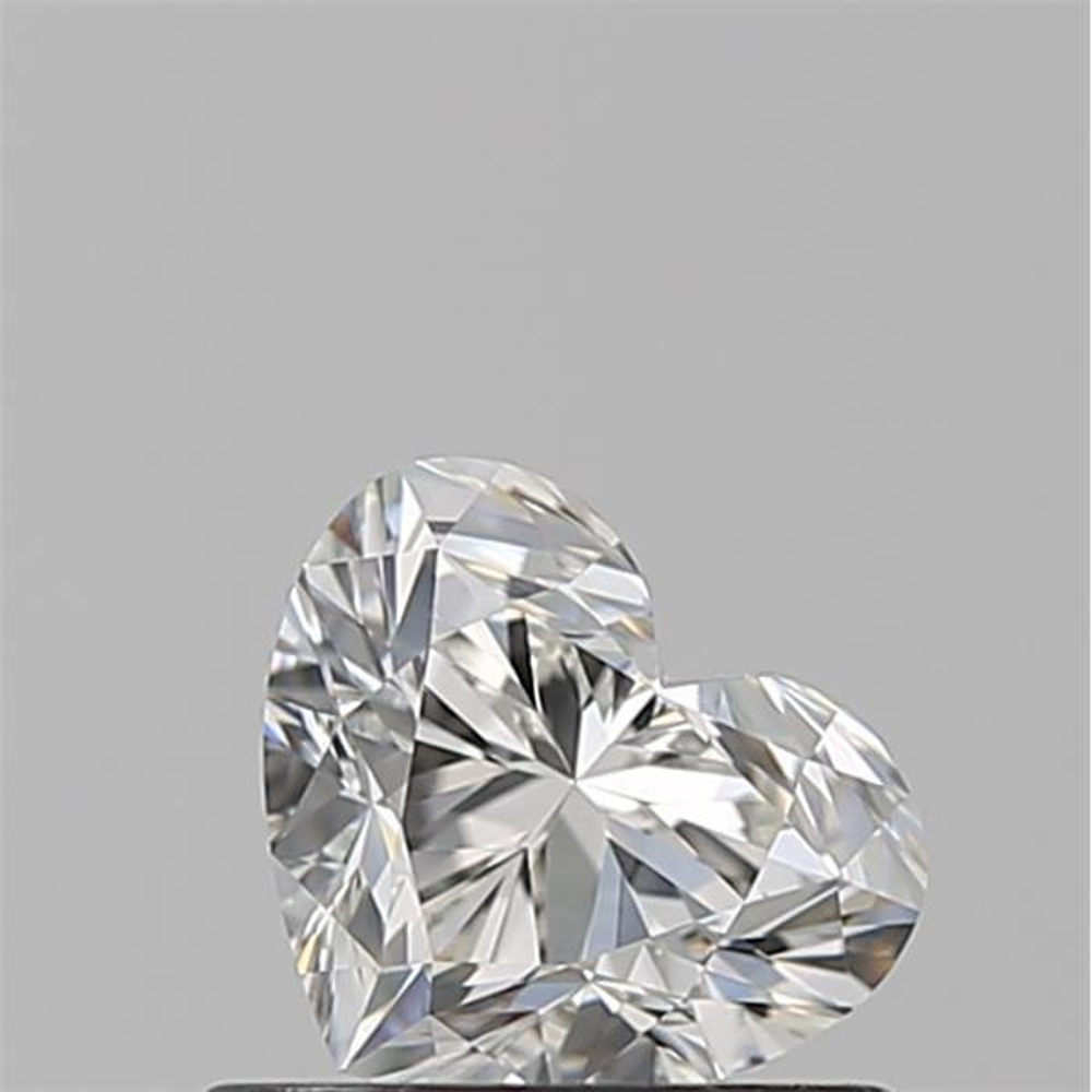 0.75 Carat Heart Loose Diamond, H, VVS1, Super Ideal, GIA Certified
