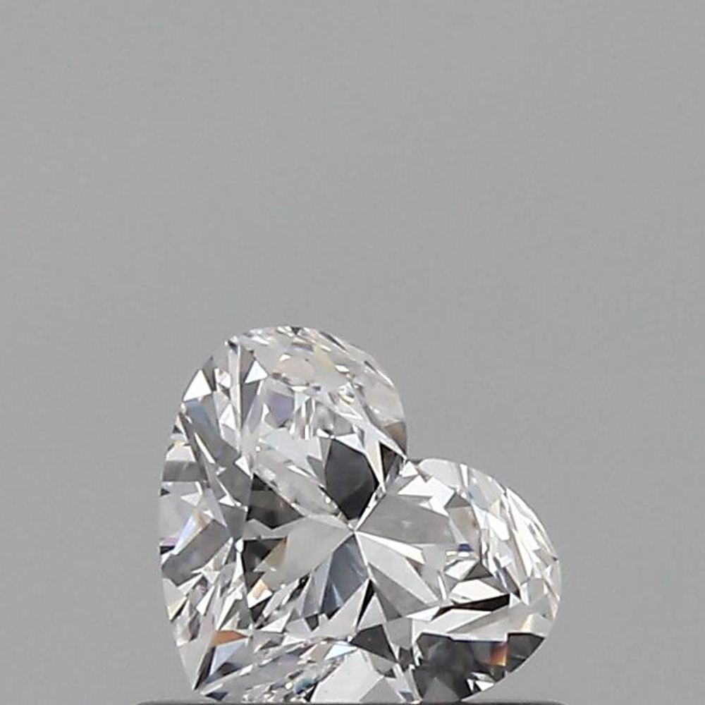 0.50 Carat Heart Loose Diamond, D, VVS2, Ideal, GIA Certified | Thumbnail
