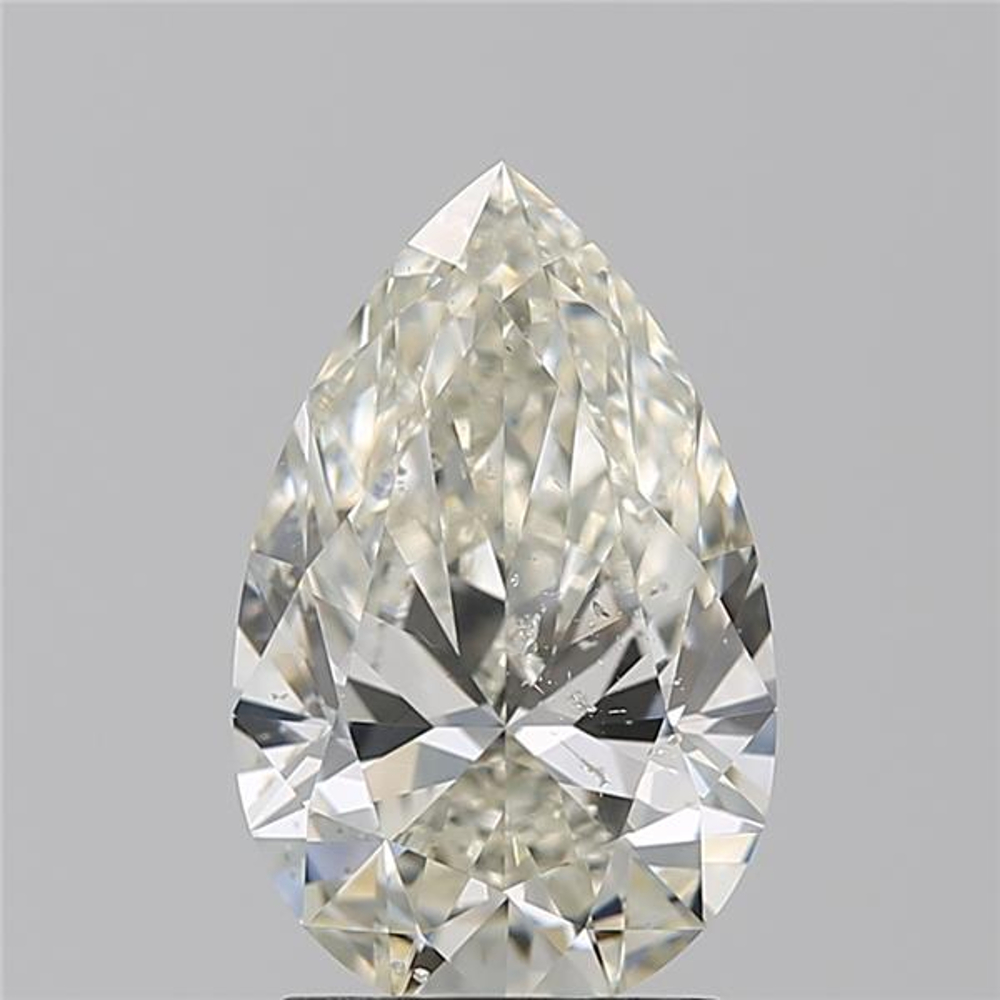 2.22 Carat Pear Loose Diamond, K, SI2, Super Ideal, GIA Certified | Thumbnail