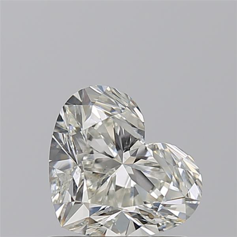 0.90 Carat Heart Loose Diamond, J, SI1, Super Ideal, GIA Certified | Thumbnail