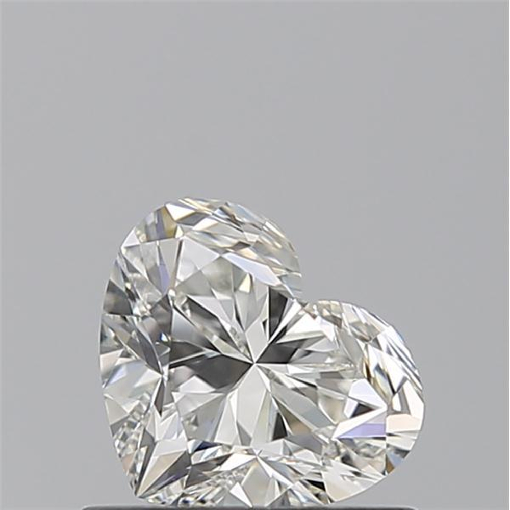 0.74 Carat Heart Loose Diamond, H, VVS2, Ideal, GIA Certified | Thumbnail